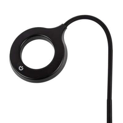Торшер  ULM-T610 7W/4500K/DIM BLACK